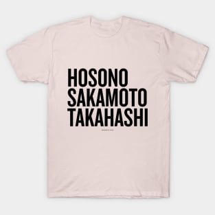 YMO: Hosono Sakamoto Takahashi T-Shirt